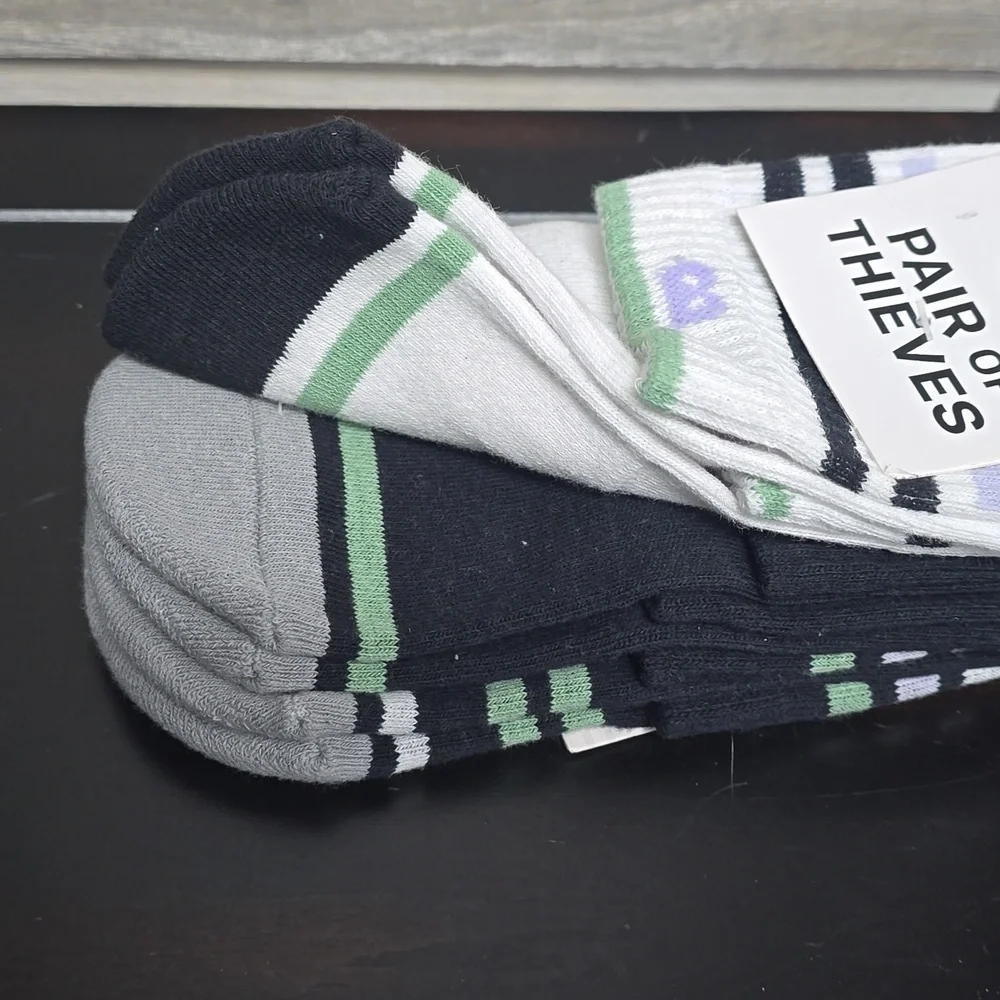 Cushion Ankle Socks 3 Pack | Pair of Thieves | Shoe size 8-12